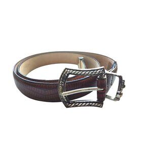 Brighton Women's Large #C7507 Brown Leather Belt